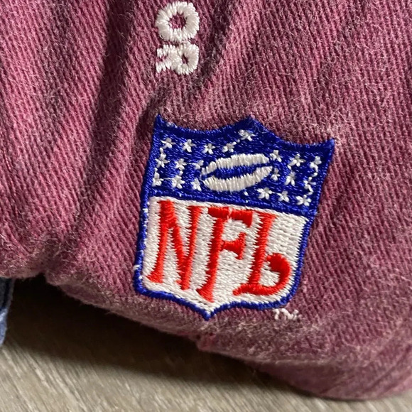 Vintageā1999Ā ESPNāBristol University Sunny Delight NFL StrapBack Dad Hat - Picture 7 of 7